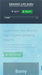 Mobile Screenshot of organiclifeguru.com